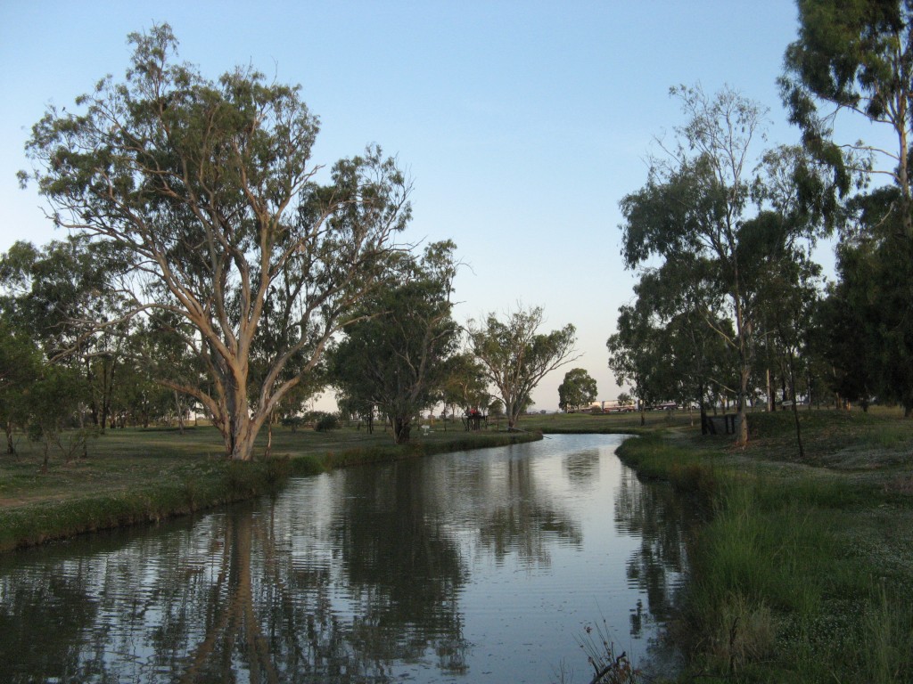 The billabong on Doctor's Creek - on the 15th.