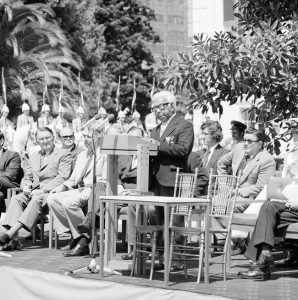 Being sworn in as SA Governor 1976 (source National Archives Australia)